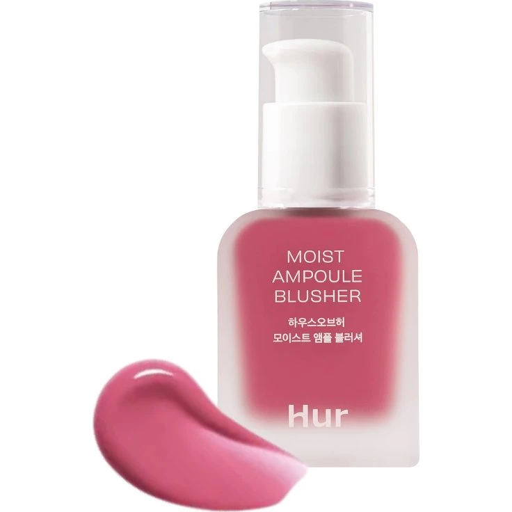House of Hur Moist Ampoule Blusher 07 Pink Rosie, 20ml