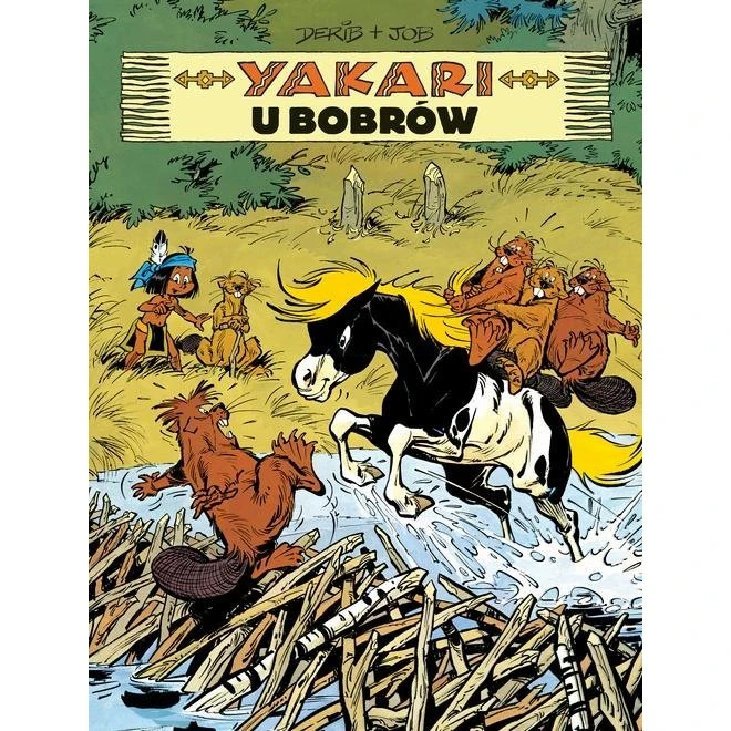 Yakari u bobrów Tom 3 - Komiks przygodowy