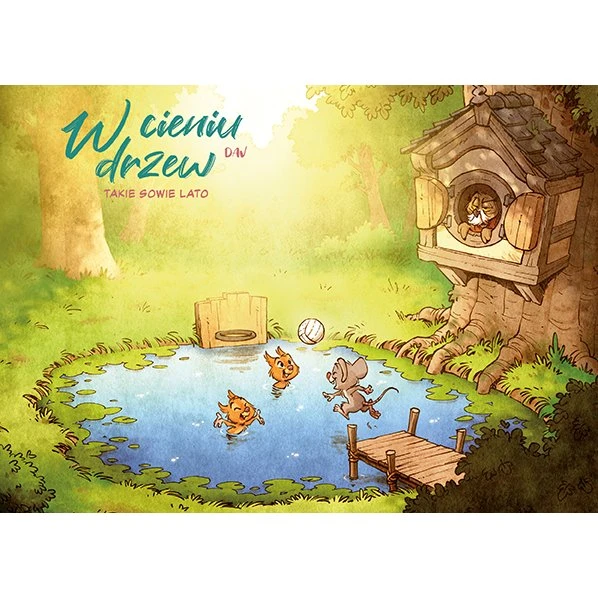 Mój pierwszy komiks 5+ W cieniu drzew. Takie sowie lato. Tom 3
