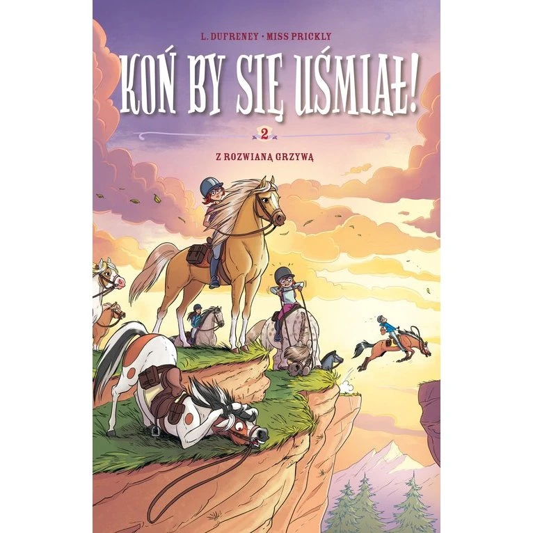 Koń by się uśmiał! Z rozwianą grzywą. Tom 2 - Komiks dla dzieci