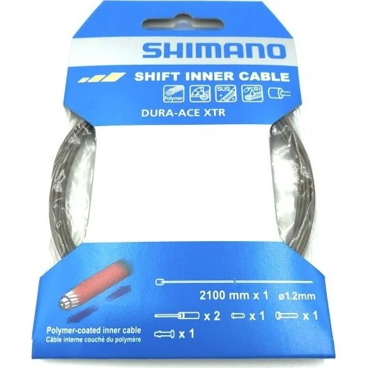 Shimano Dura-Ace/XTR Linka Przerzutki 1,2x2100 mm Polimerowa