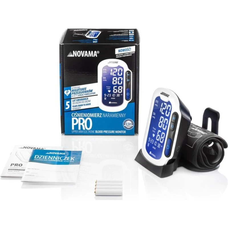 FLAEM Novama Pro Blue AF ciśnieniomierz naramienny Bluetooth