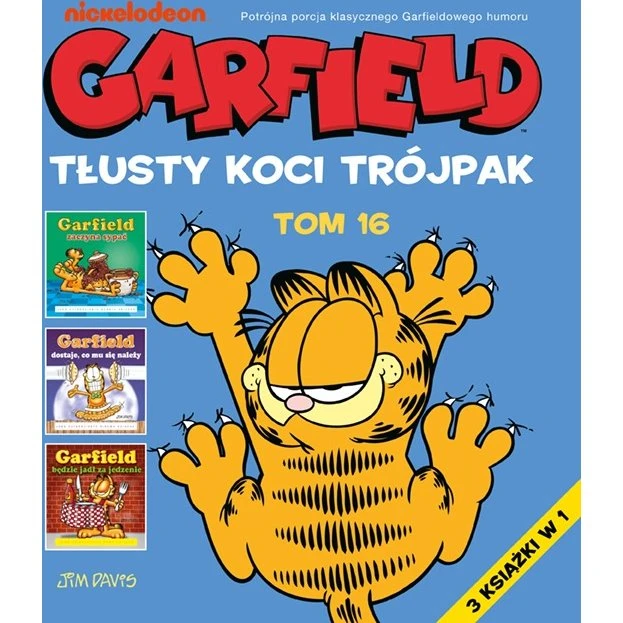 Garfield. Tłusty koci trójpak. Tom 16