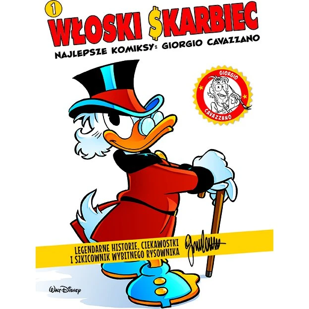 Włoski Skarbiec: Najlepsze komiksy Giorgio Cavazzano, Tom 1