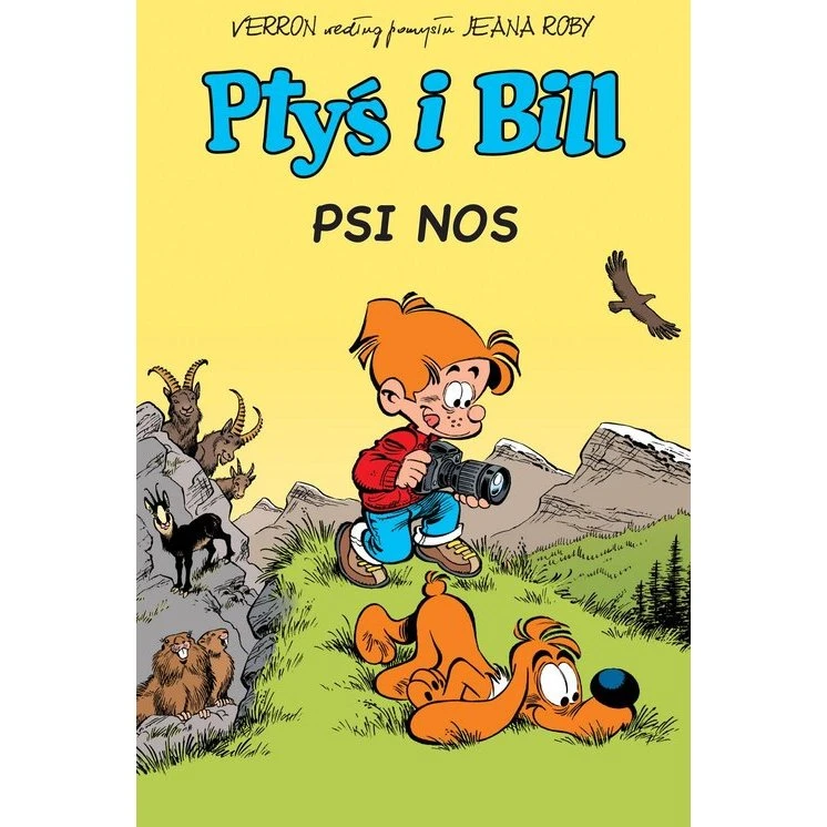 Ptyś i Bill. Psi nos. Tom 4 - Komiks przygodowy