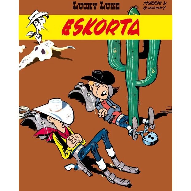 Lucky Luke. Eskorta. Tom 28 - Komiks Morris i Goscinny
