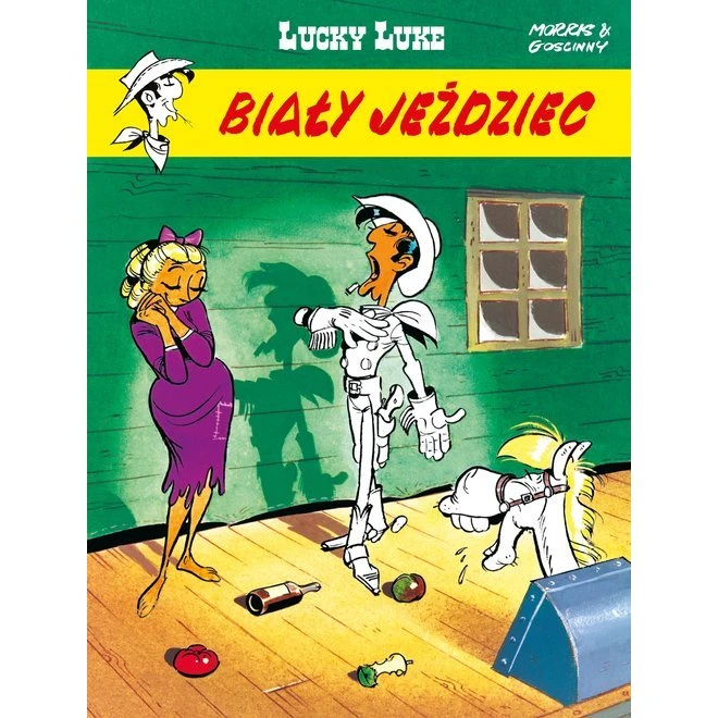 Lucky Luke. Biały jeździec. Tom 43