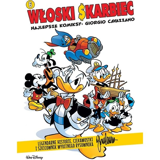 Włoski Skarbiec: Najlepsze komiksy Giorgio Cavazzano, Tom 6