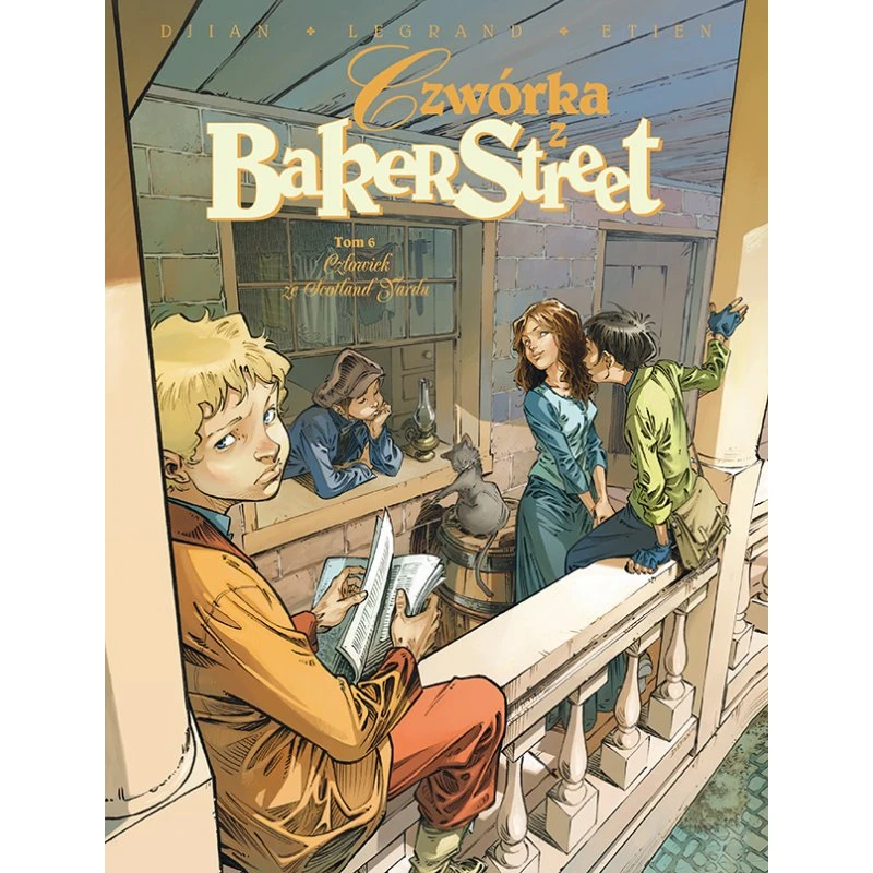 Czwórka z Baker Street: Człowiek ze Scotland Yardu, Tom 6