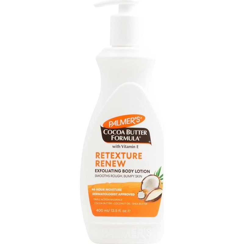 Palmer's Retexture Renew Exfoliating Body Lotion 400ml