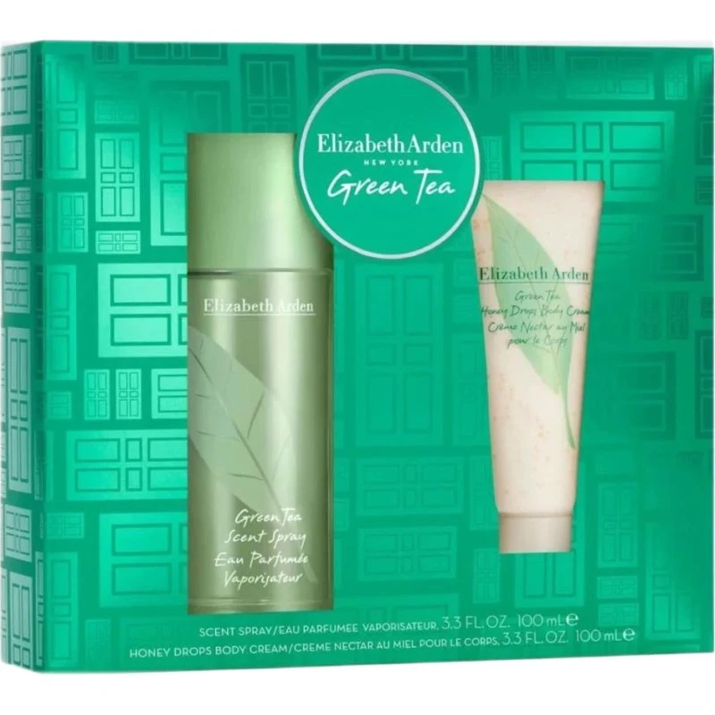 Elizabeth Arden Green Tea zestaw: woda perfumowana 100ml + krem 100ml