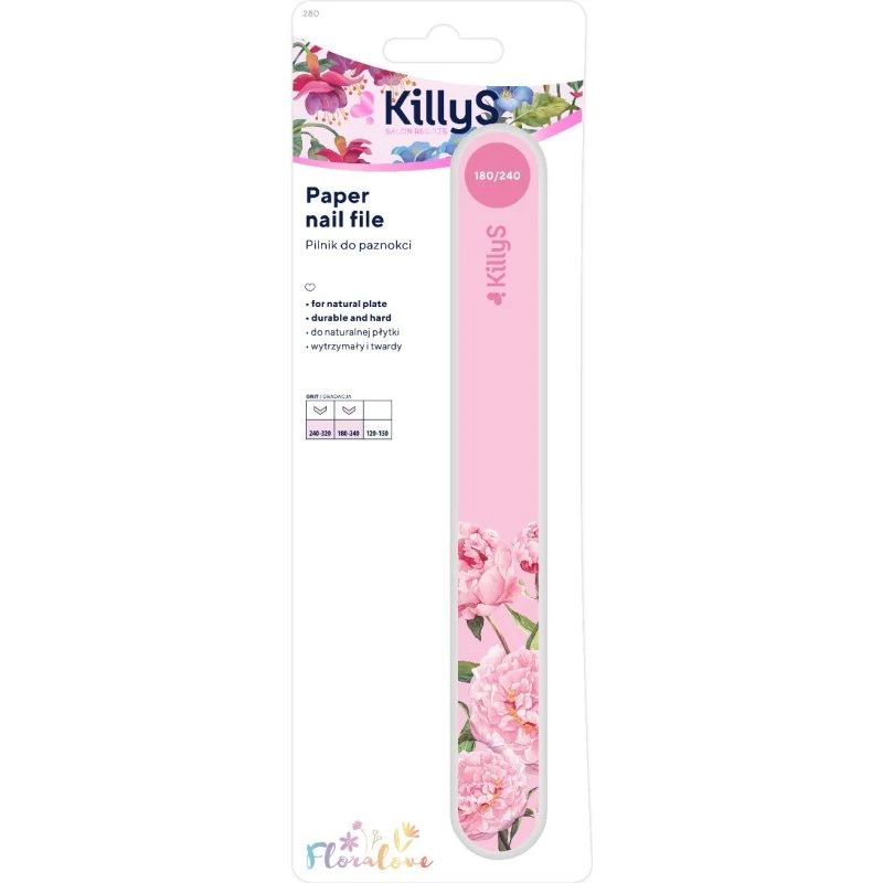 KillyS Floralove Pilnik Różowy 180/240