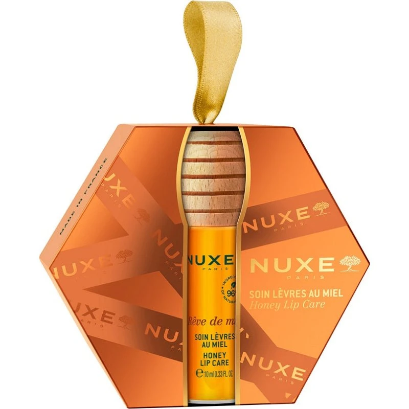 Nuxe Rêve de Miel Honey Lip Care – Miodowy olejek do ust 10ml