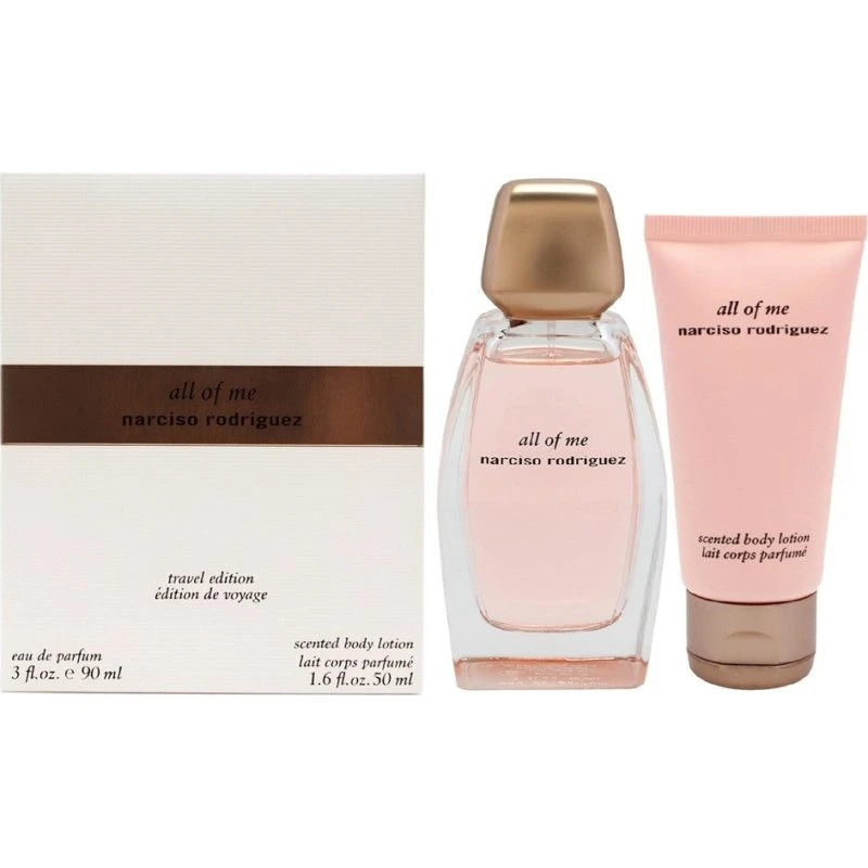 Narciso Rodriguez All Of Me zestaw: EDP 90ml + balsam 50ml