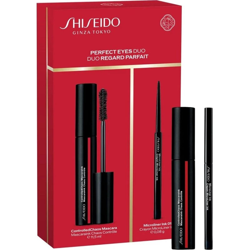 Shiseido Perfect Eyes Duo: Tusz 11.5ml + Eyeliner 0.08g