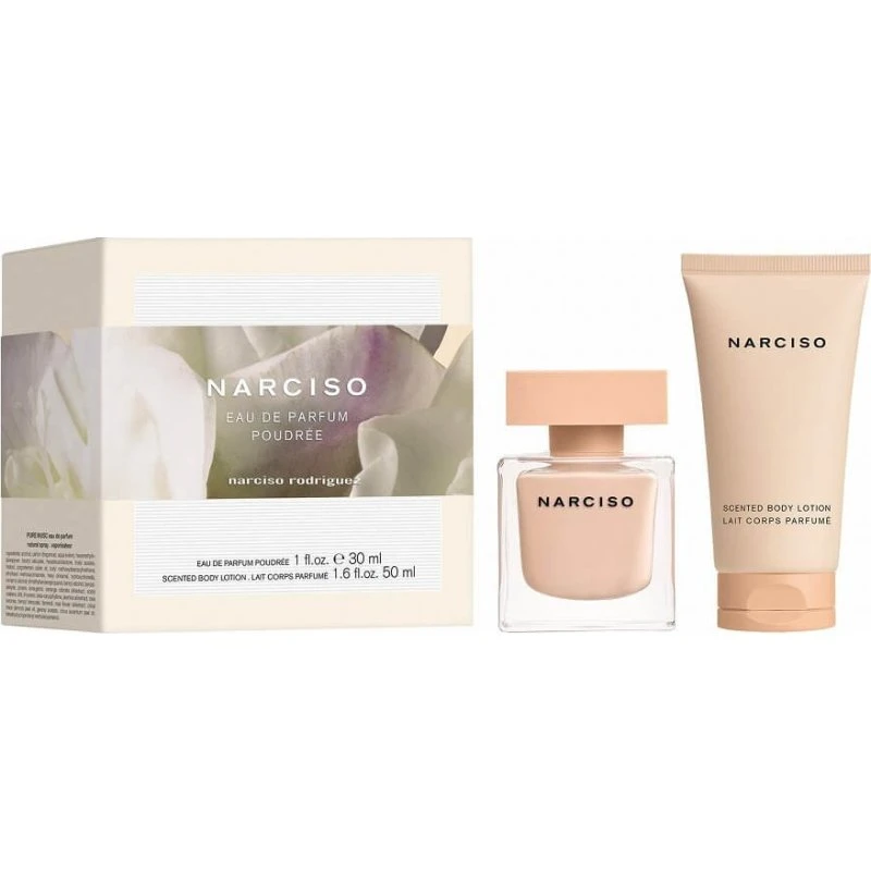 Narciso Rodriguez Narciso Poudree zestaw: EDP 30ml + balsam 50ml