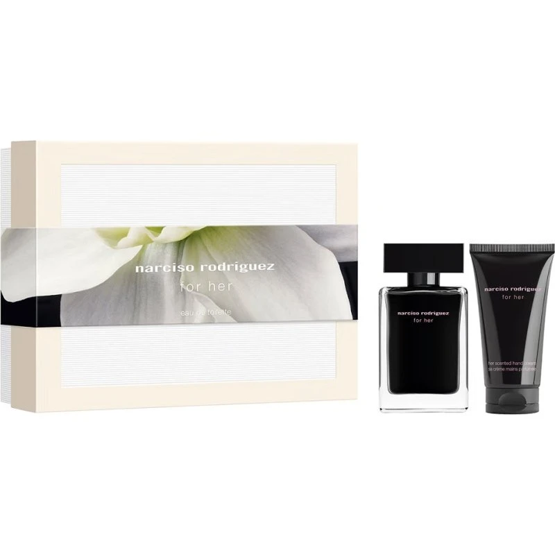 Narciso Rodriguez For Her zestaw: EDP 50ml + krem do rąk 50ml
