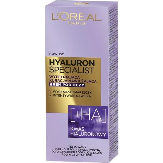 L'Oreal Paris Hyaluron Specialist Krem pod oczy 15ml