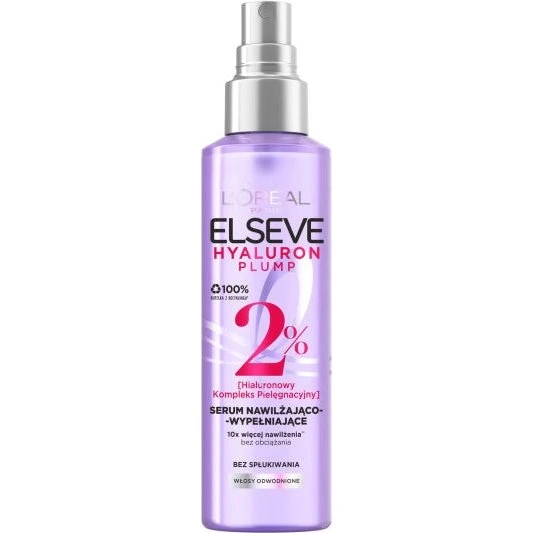 L'Oreal Paris Elseve Hyaluron Plump serum nawilżające 150ml