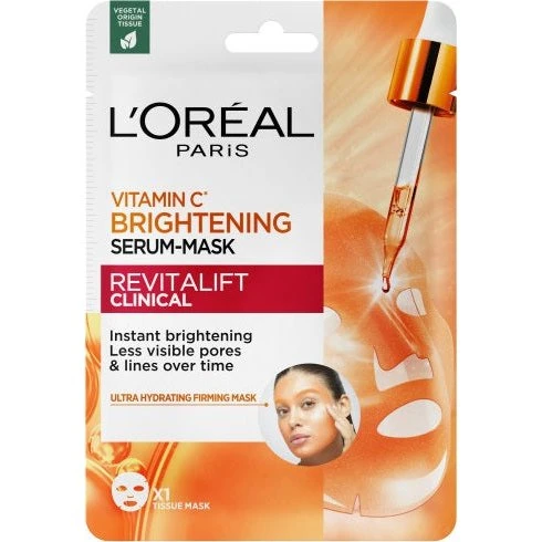 L'Oreal Paris Revitalift Clinical Maska-serum rozświetlająca 26g