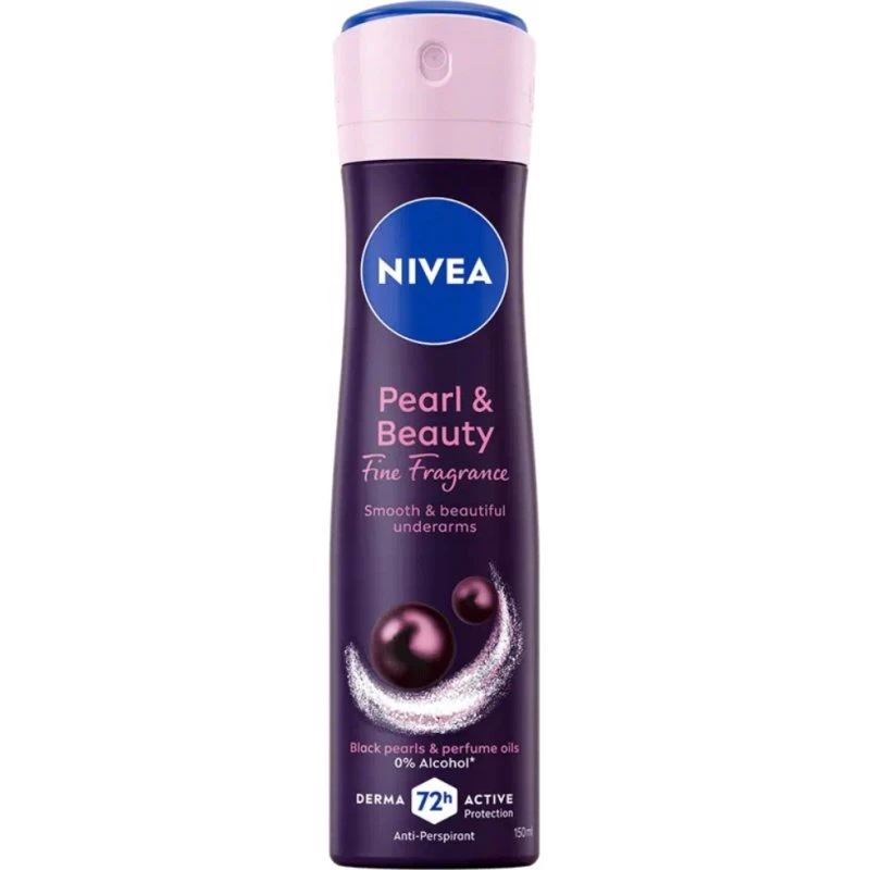 Nivea Pearl & Beauty Black Pearl Antyperspirant Spray 150ml