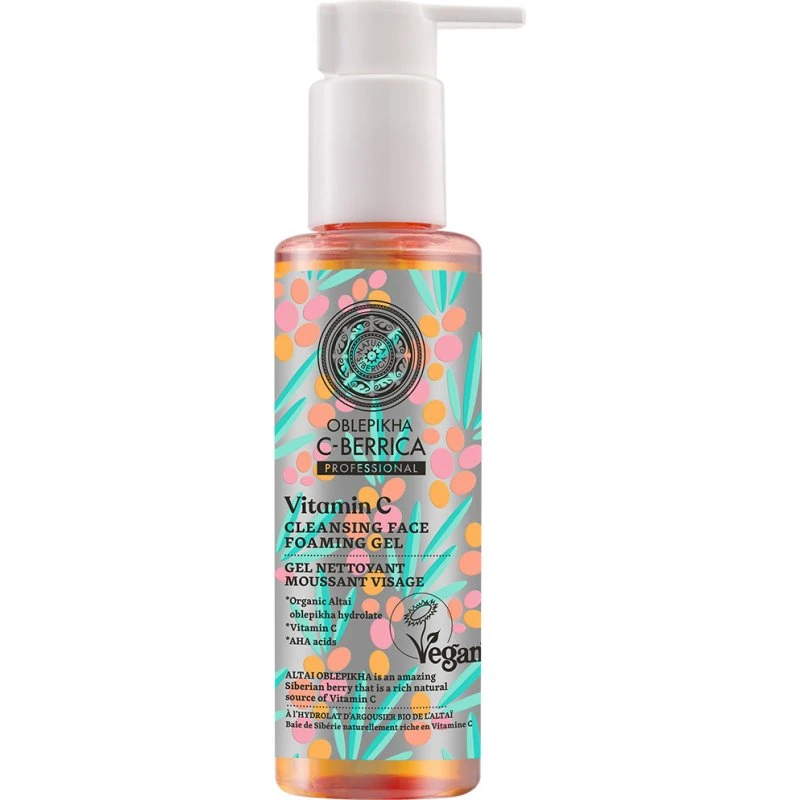 Natura Siberica Oblepikha C-Berrica żel oczyszczający z witaminą C 150ml