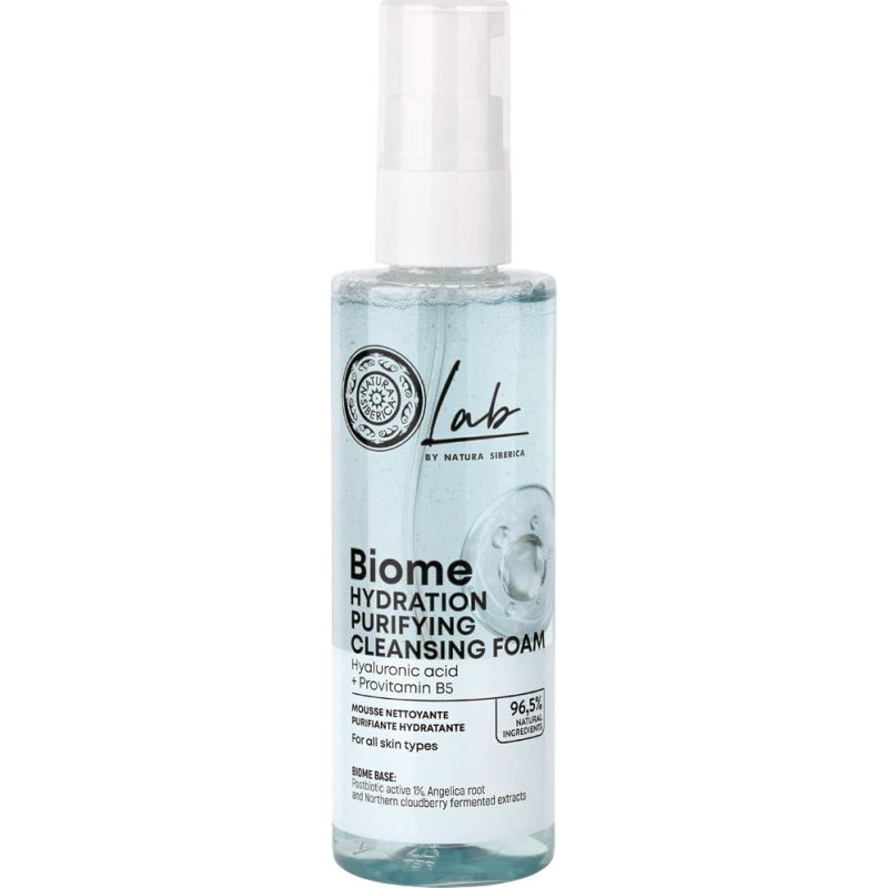 Natura Siberica Lab Biome nawilżająca pianka do twarzy 200ml