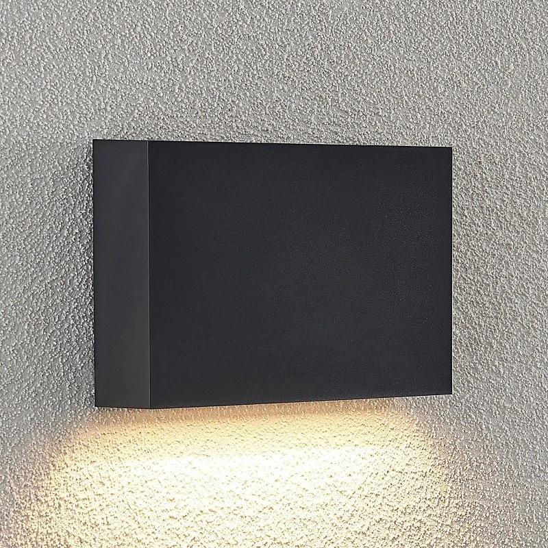 Lindby Jarte LED Kinkiet Zewnętrzny Dark Grey 20 cm IP65