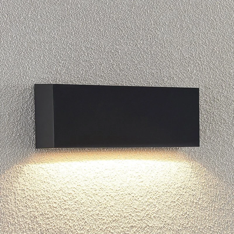 Kinkiet zewnętrzny LED Jarte 24 cm, szary, IP65