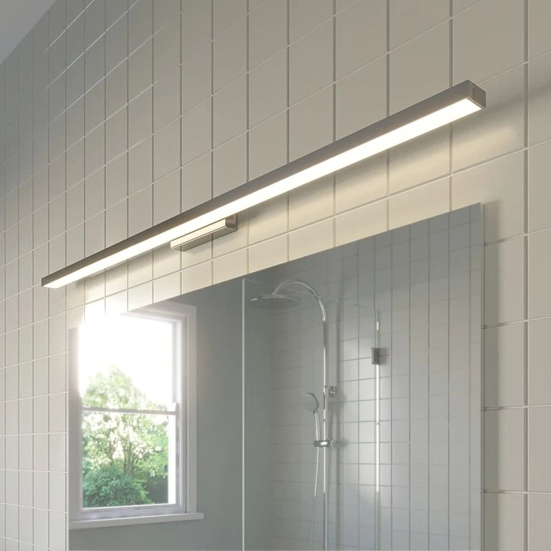 Lindby Alenia L120 Lampa Ścienna LED Biała/Chrom