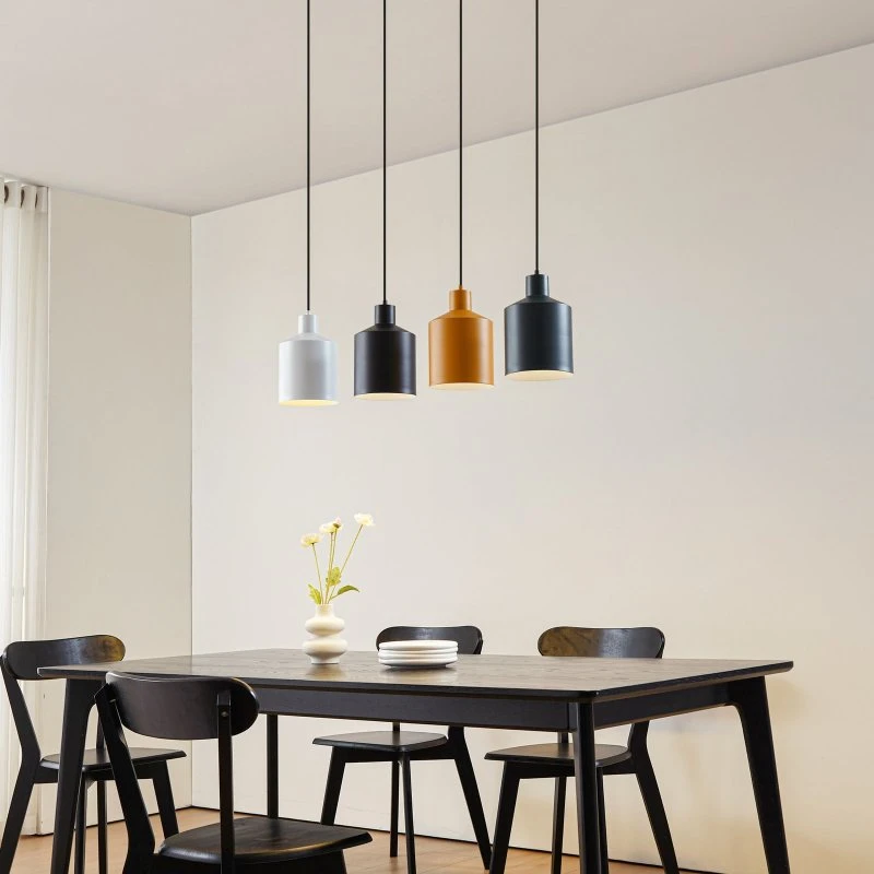 Lindby Tirane Lampa Wisząca Kolorowa Metalowa E27