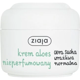 Ziaja Bio Aloesowy Krem Nieperfumowany 50ml