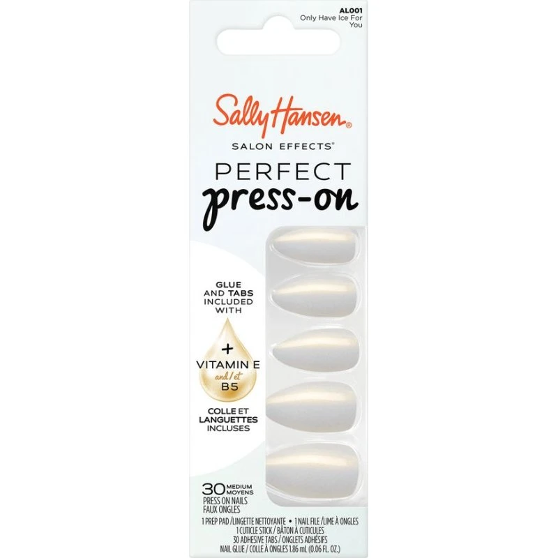 Sally Hansen Salon Effects sztuczne paznokcie 001 Only Have Ice For You
