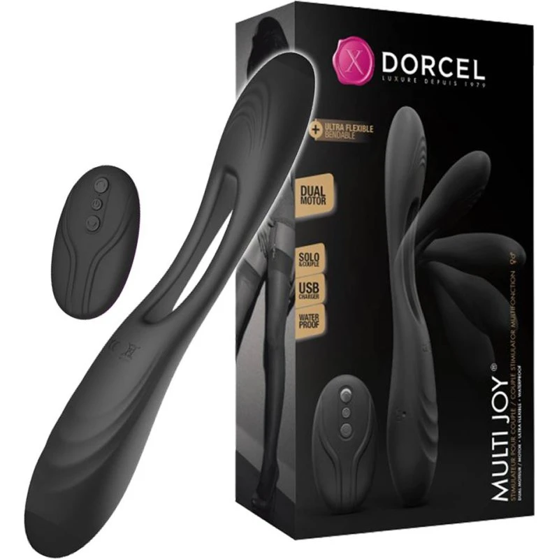 Marc Dorcel Multi Joy wibrator wielofunkcyjny dla par, czarny