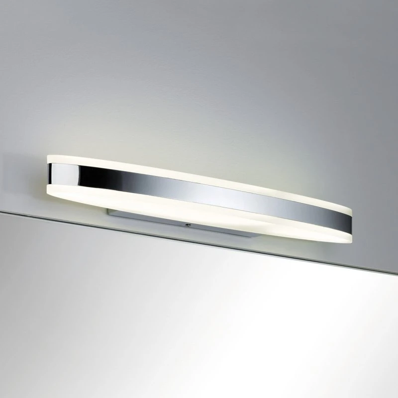 Paulmann Kuma LED Lampa Ścienna 9W IP44 Chrom/Biały