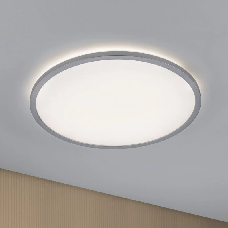 Paulmann Atria Shine Panel LED, chrom, ściemniany, Ø 42 cm