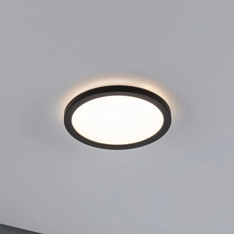 Paulmann Atria Shine LED Lampa Sufitowa Ø19 Black