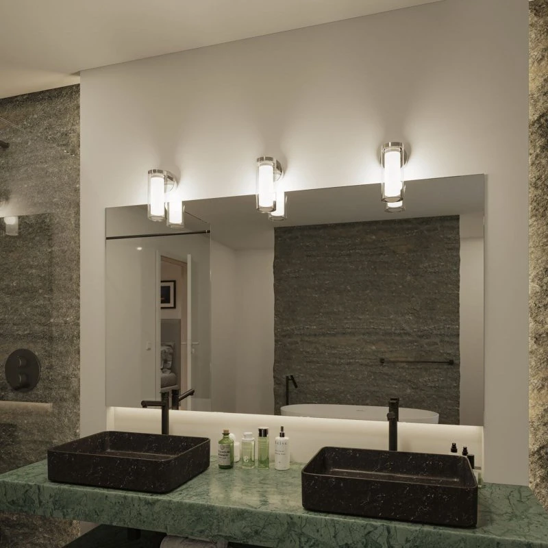 Paulmann Luena LED Kinkiet IP44 Chrom/Przezroczysty