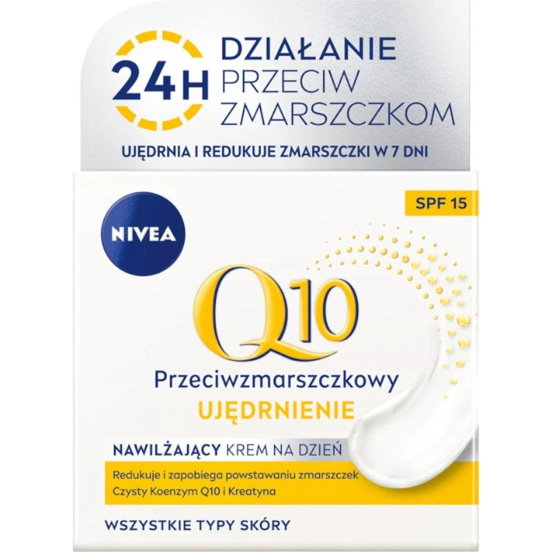 Nivea Q10 Power Krem przeciwzmarszczkowy na dzień 50ml SPF 15
