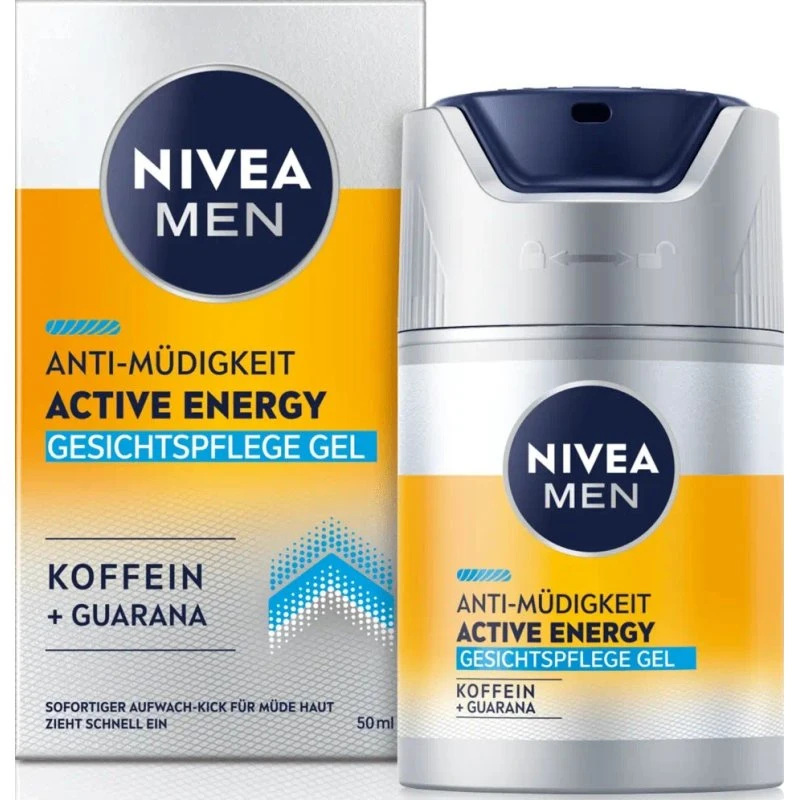 Nivea Men Active Energy energetyzujący krem-żel do twarzy 50ml