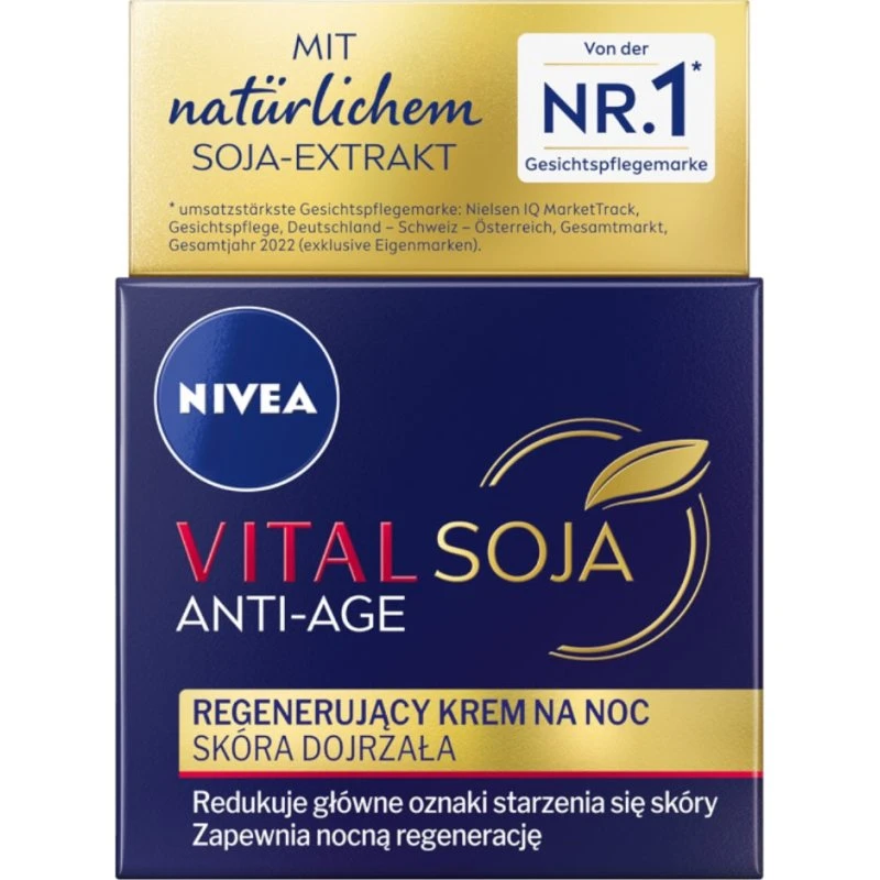 Nivea Vital Soja Anti-Age regenerujący krem na noc 50ml
