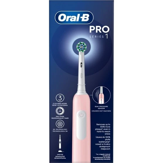 Oral-B Pro Series 1 Elektryczna Szczoteczka do Zębów Pink
