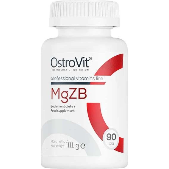 Ostrovit MgZB 90 tab - magnez, cynk, B6
