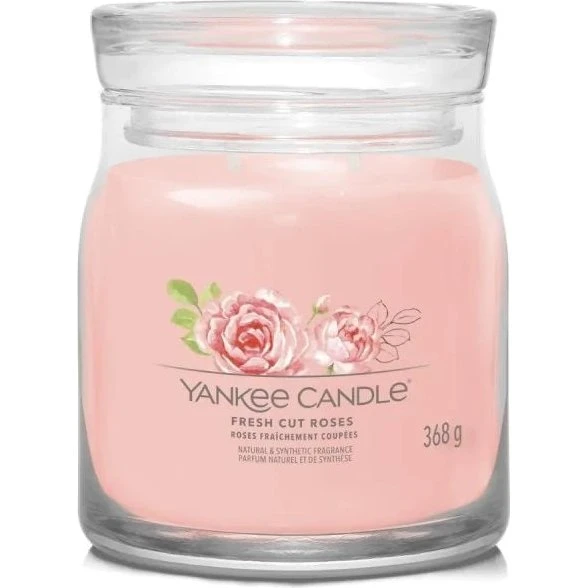 Yankee Candle Świeca zapachowa Fresh Cut Roses 368g