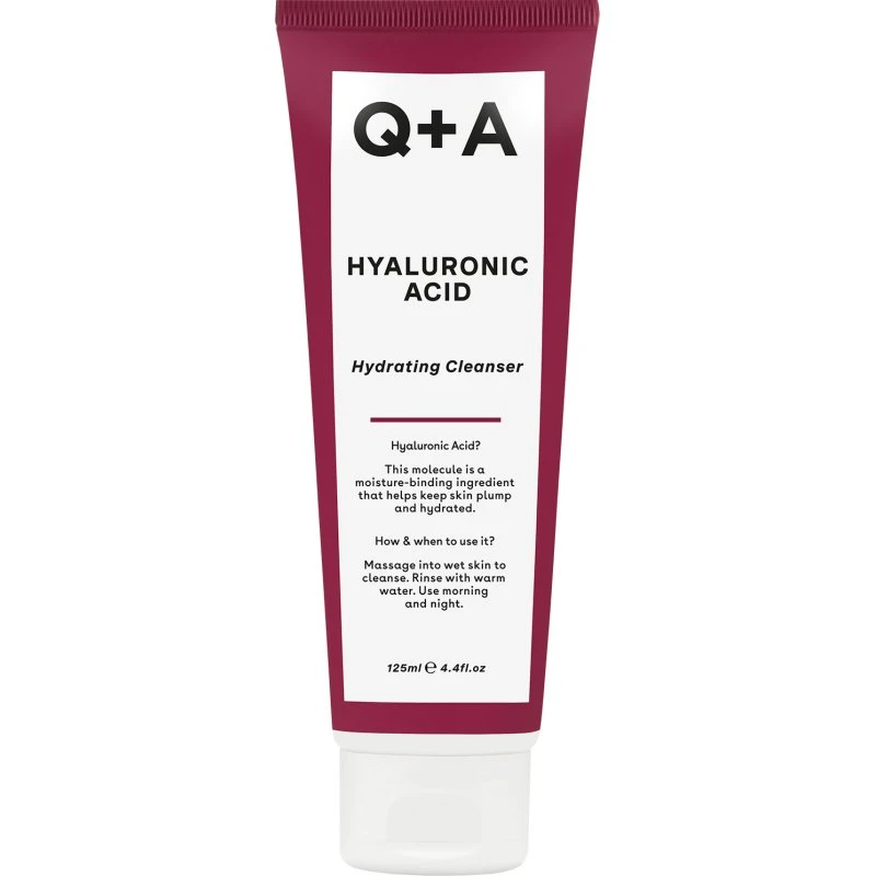 Q+A Hyaluronic Acid Hydrating Cleanser 125ml