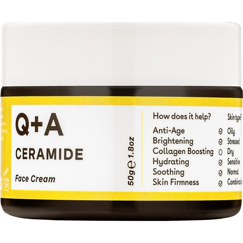 Q+A Ceramide Barrier Defence Face Cream 50g