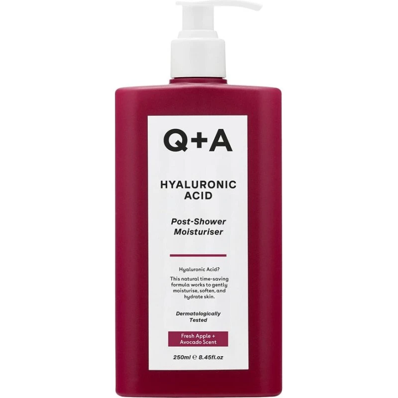 Q+A Hyaluronic Acid Post-Shower Moisturiser 250ml