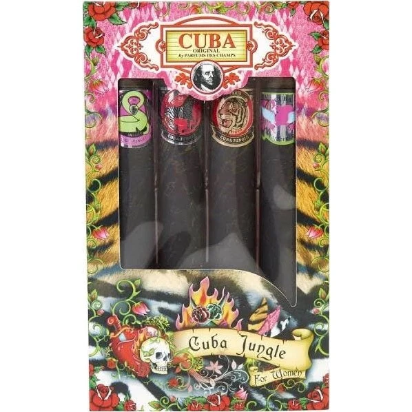 Cuba Original Cuba Jungle zestaw wód perfumowanych 4x35ml