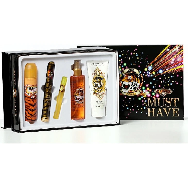 Cuba Original Cuba Tiger Must Have - Zestaw Zapachowy 5 elementów