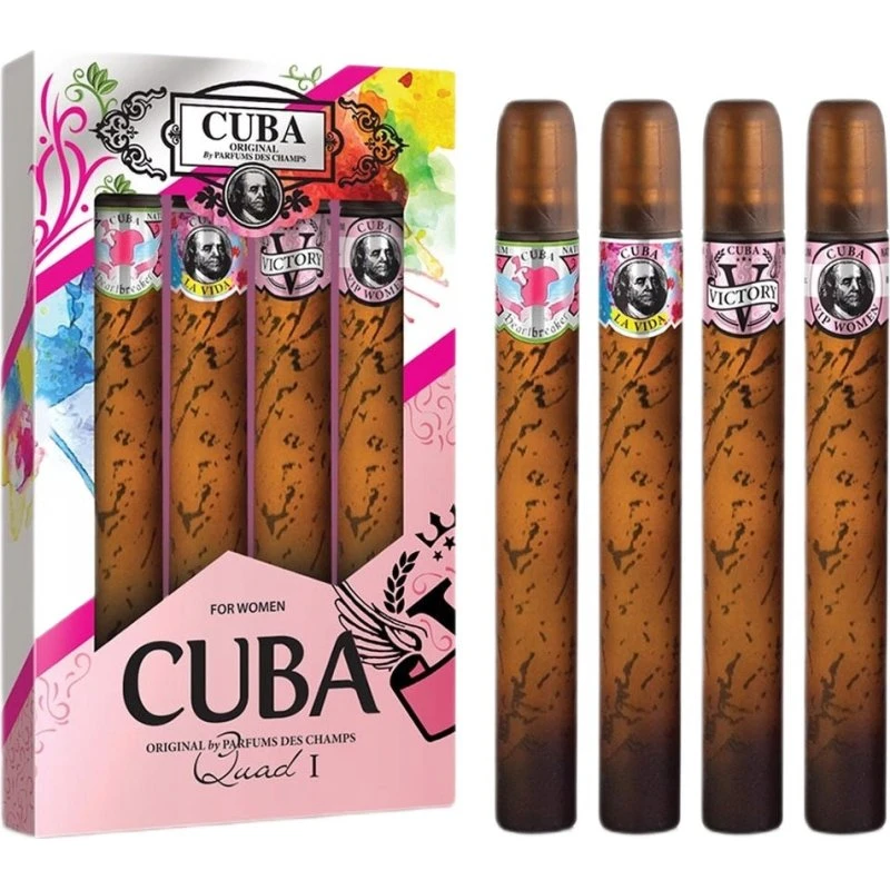 Cuba Original Quad I Zestaw Perfum Damskich 4x35ml